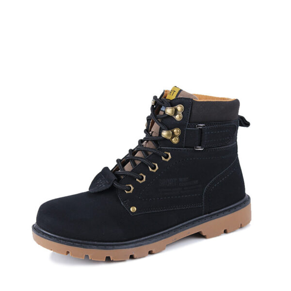 Work Clothes Shoes High Top Desert Shoes - Image 7