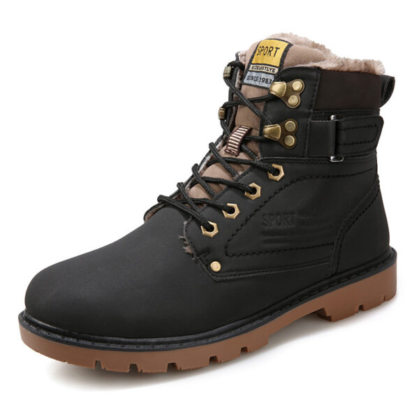 Work Clothes Shoes High Top Desert Shoes - Image 2